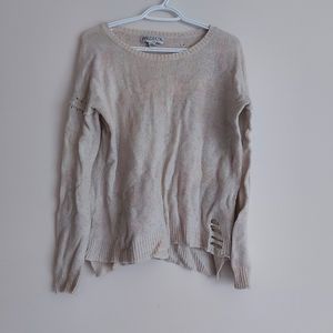 Wildfox distressed sweater size xs